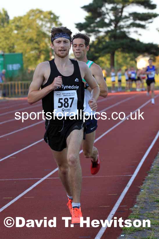 3000 metres, 2022 NEGP Monkton No. 6, Wednesday, Aug. 10th. Photo: David T. Hewitson/Sports for All Pics